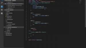 Coder Chick -Intro to React js Part Three - Props and State- Counter App