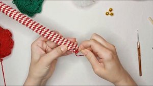 Карамельная трость Мастер-класс Вязание крючком   Сandy canes Crochet Pattern