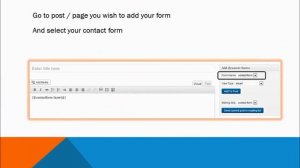 Create contact form with dynamic wordpress form builder