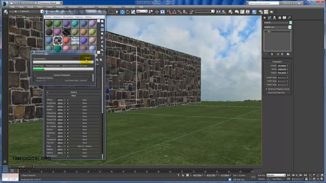 Процедурная карта Noise в настройке стекла в 3ds max и V-ray