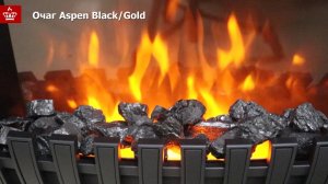 Классический очаг Royal Flame Aspen Black/Gold