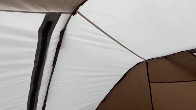 Палатка outventure Hudson 4- испытываем в дождь и ветер