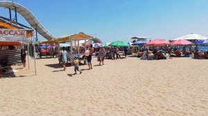 Иссык-куль. Бостери, пляж Золотые пески 24.07.2019г. часть 2.