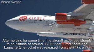 Virgin Orbit 747 Launches Rocket