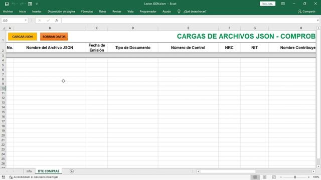 Lector JSON: Importar Comprobantes de Crédito Fiscal (Compras) a Excel смотреть онлайн