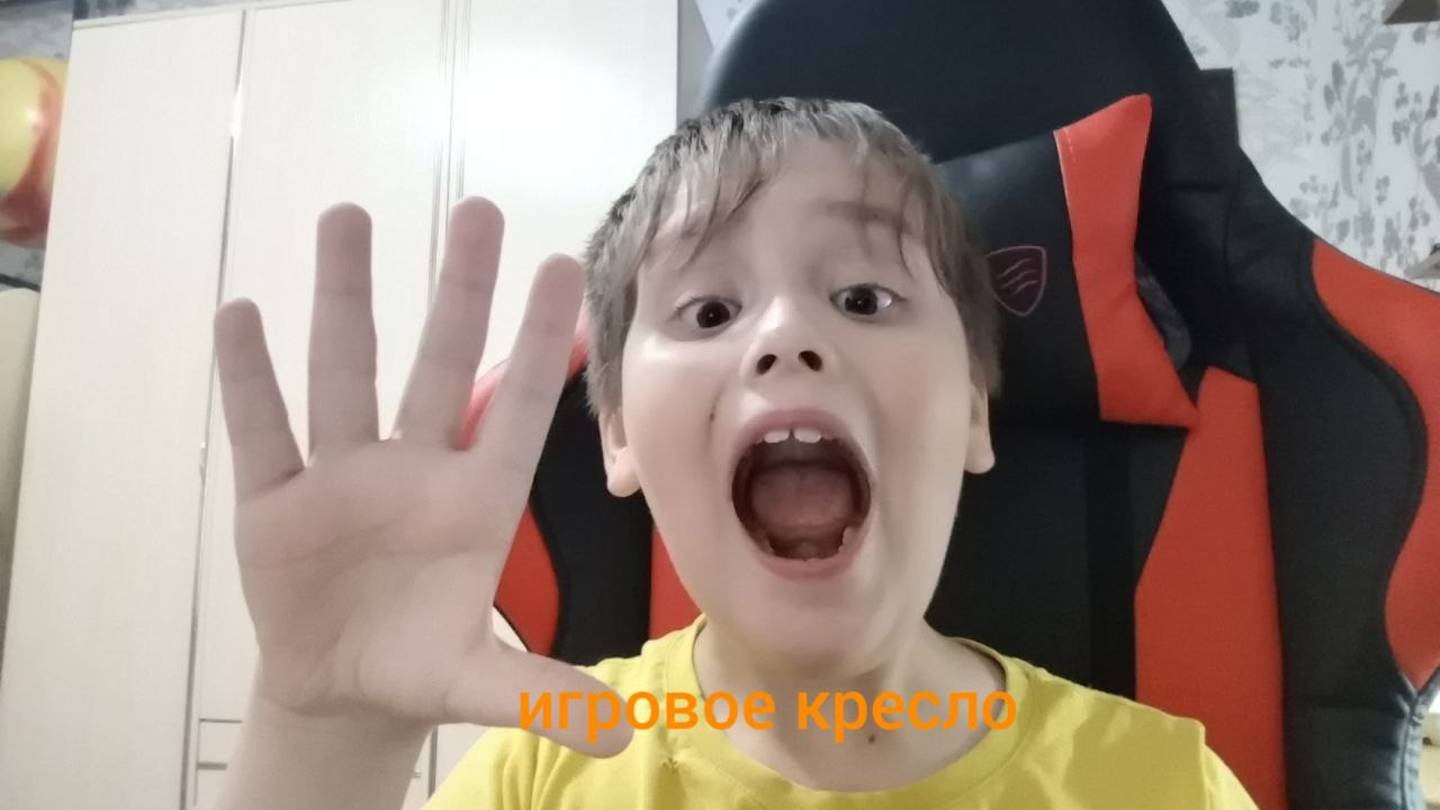 моё  новое игровое кресло