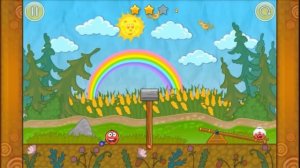 Новый КРАСНЫЙ ШАР, Красныш спасает бабушку, мультик игра, летсплей #72