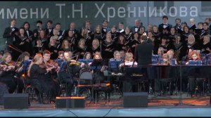 Т. Хренников,  Речитатив Косовой и пляска с хором "Во кузнице" из оперы "В бурю"