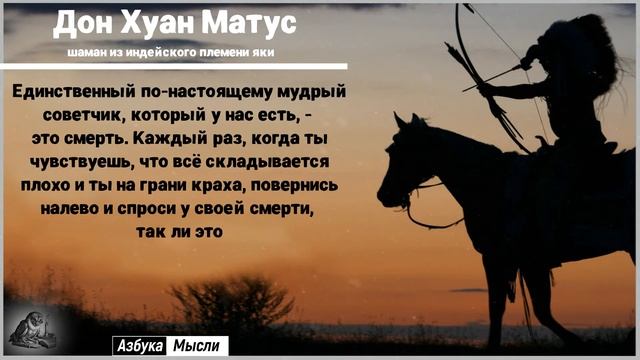 ?Жизненные высказывания Дона Хуана, которые помогут вам понять смысл жизни! Цитаты / Азбука мысли