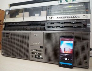 Vintage Sharp GF 808 Searcher- W Boombox Japan-1979 ГОД -ЯПОНИЯ