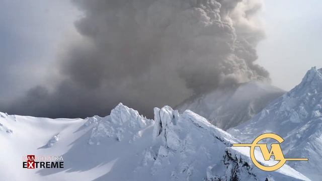 Извержение Вулкан Камбальный фантастика erupshion vulcano Kamchatka Extreme amaizing Камчатка