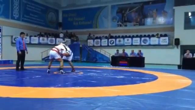 Чемпионат Казахстана по борьбе! смотреть онлайн