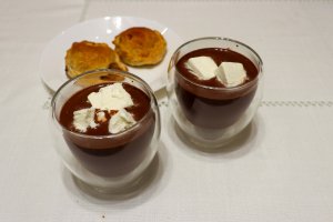 Горячий шоколад с красным вином