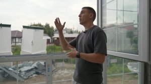 Окна Veka Softline 82. Остекление 11 домов в  коттеджном посёлке.