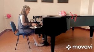 Экзамен фортепиано, Машинистова Ирина 8 класс "музыкальная школа №1 г.Горловки" ДНР