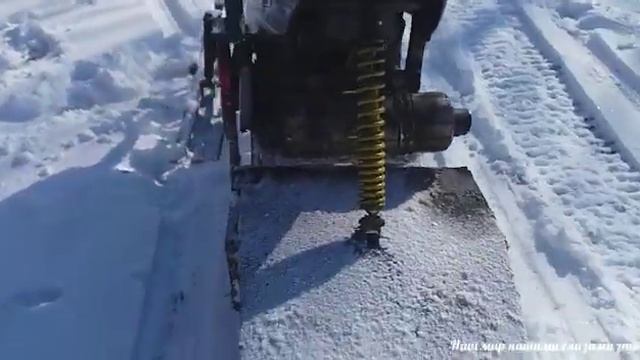 Снегоход 2 из скутера своими руками смотреть онлайн