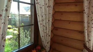 Деревянный дом, интерьер и планировка.