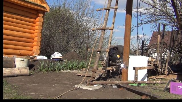 Бурение скважины на воду ударно-канатным способом. смотреть онлайн