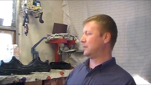 ремонт обуви ECCO замена подошвы как подобрать обувь 1 часть смотреть онлайн