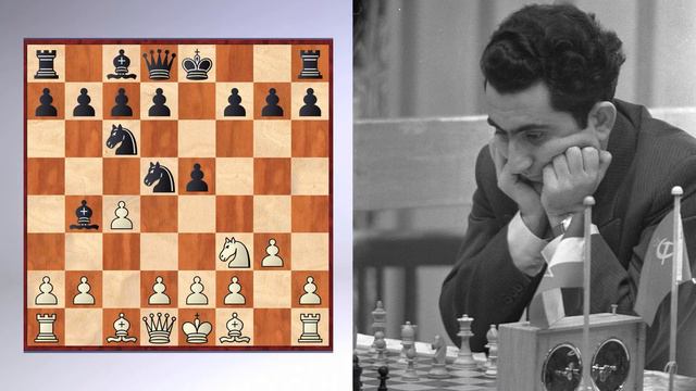 Тигран Петросян. Знаменитая миниатюра 9-го чемпиона.