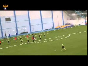 Тренировка женской сборной России