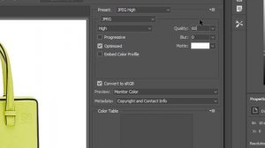 How to save for web in Photoshop - CC 2019?
