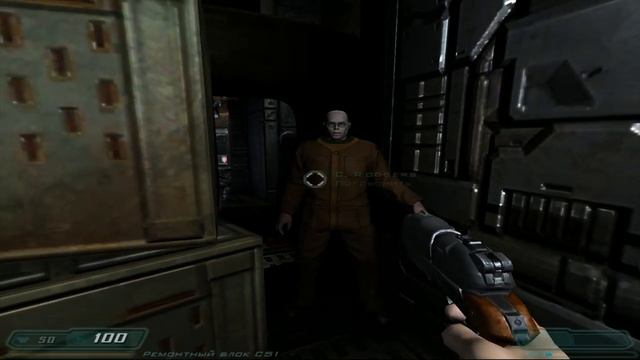 Doom 3 Часть 1 madval прибыл на марс