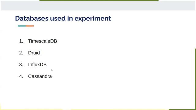 Performance Study of Time Series Databases