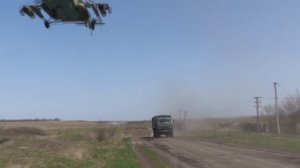 Движение колонны ВС РФ - За Донбасс, За Победу - OiN Одни из Нас .mp4