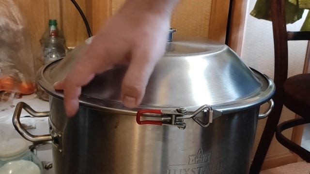 Затираю солод для бочки. Белая схема для вискаря