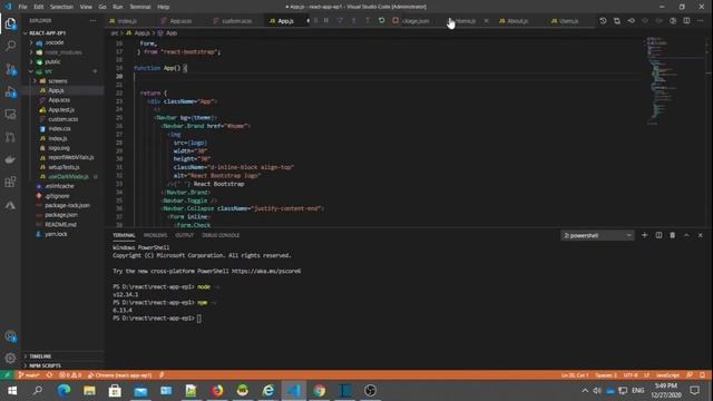React Change Theme Web Application 2/2 смотреть онлайн
