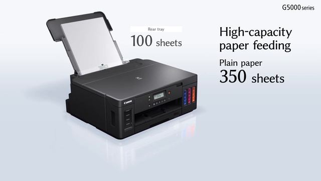 Canon PIXMA Ink Efficient G5000 series (Long ver) смотреть онлайн