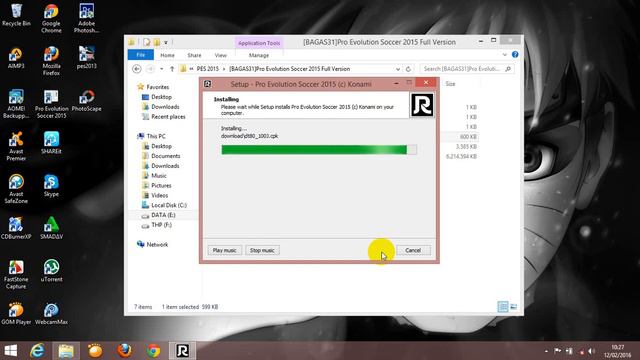 Cara instal PES 2015 смотреть онлайн
