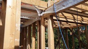 Kd.i: ч. 3.3 Как построить ровный каркасный дом. Выравнивание стен.