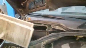 Mercedes ML350 замена фильтра салона