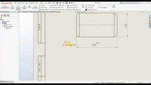 Запись примечаний и дробей по ГОСТ в SolidWorks