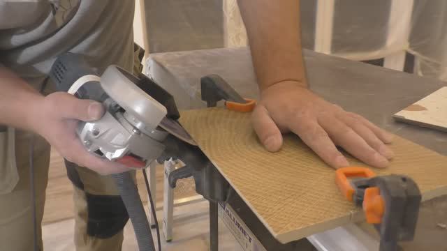 Новый пылеотвод для запила плитки под 45°!) смотреть онлайн