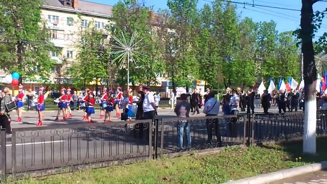 8 мая. Парад в Туле.Чась 1