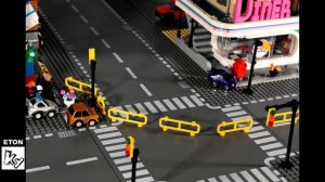 Lego McLaren F1's Street Racing StopMotion - (Lego Speed Champions 76918)