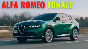 Новая Alfa Romeo Tonale 2022 - детали интерьера и экстерьера