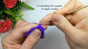 Перо Павлина Вязание крючком/Peacock feather Crochet