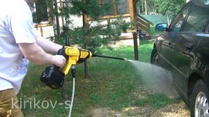 аккумуляторная мойка высокого давления DeWalt