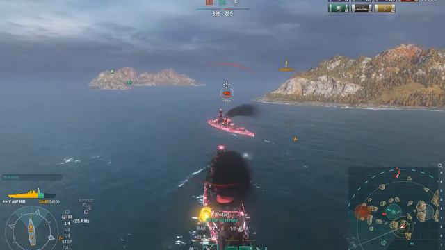 World of Warships ARP Hiei Part #2 смотреть онлайн