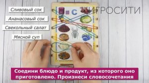 Логопедический планшет на автоматизацию звуков "Умная паутинка" + 4 комплекта карточек