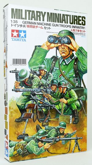 Фигуры немецких пулемётчиков от Тамии