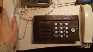 Домофон ELTIS-VIZIT и Трубка VIZIT УКП-12