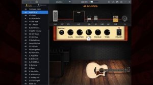 ACOUSTIC SIM Preset NuX MG 300 (version 3.10.13) ?