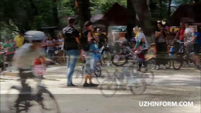 Велозаезд Велолето, Ужгород смотреть онлайн