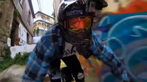 GoPro Спуск С Гор,Ступенек,И Различных Припятствий На Велосипеде