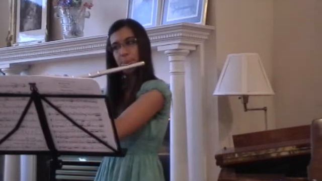 Sonate for Flute and Piano by Poulenc: Cantilena смотреть онлайн